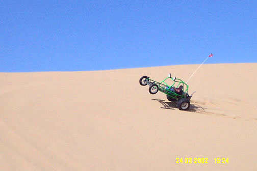 Chads Dune Wheelie